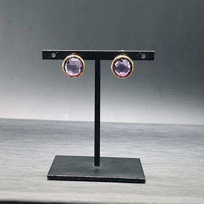 Orecchini Lobo Ametista (Codice: OE AM 001)