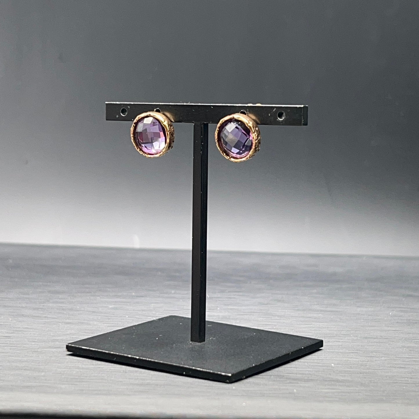 Orecchini Lobo Ametista (Codice: OE AM 001)