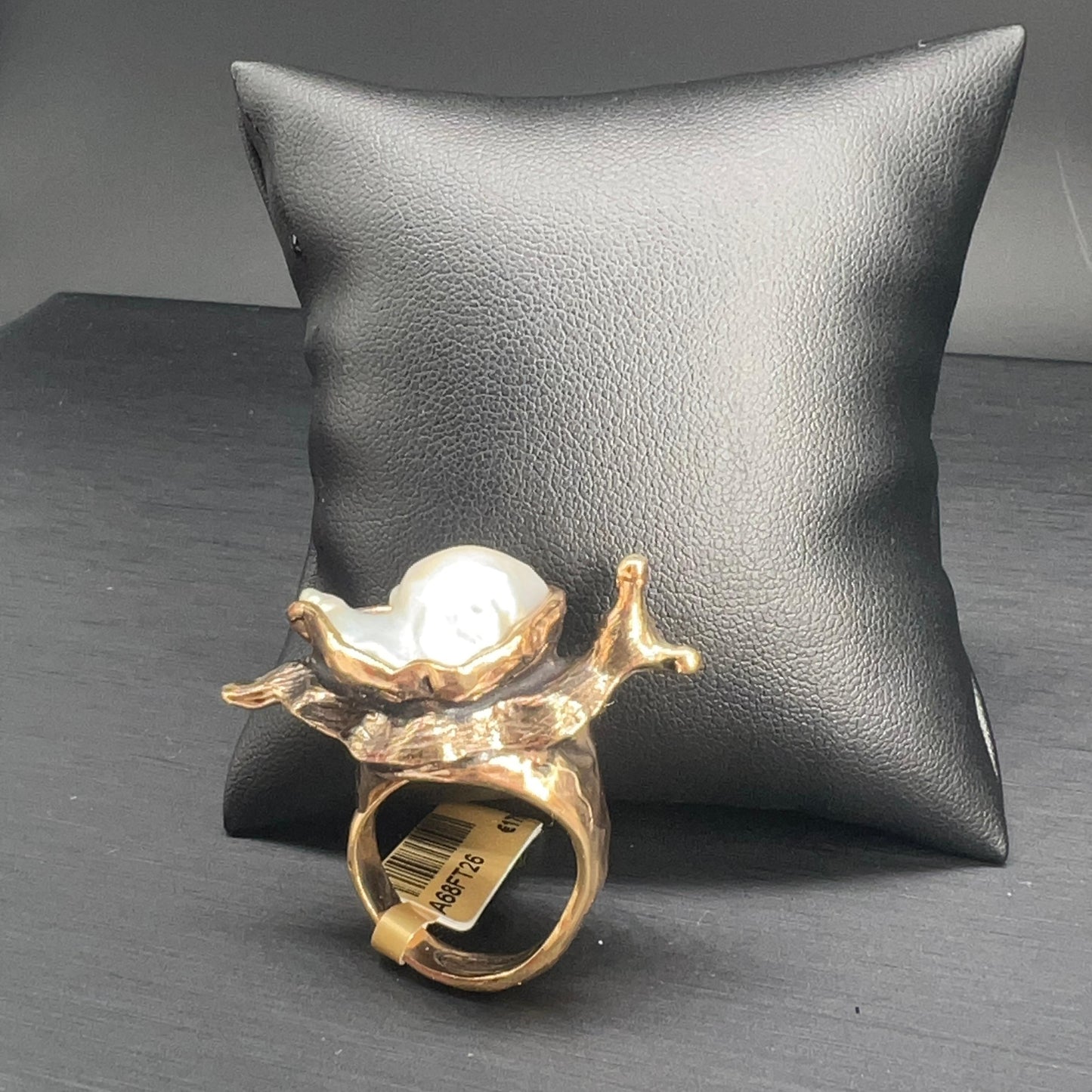 Anello Lumaca con Perla Scaramazza