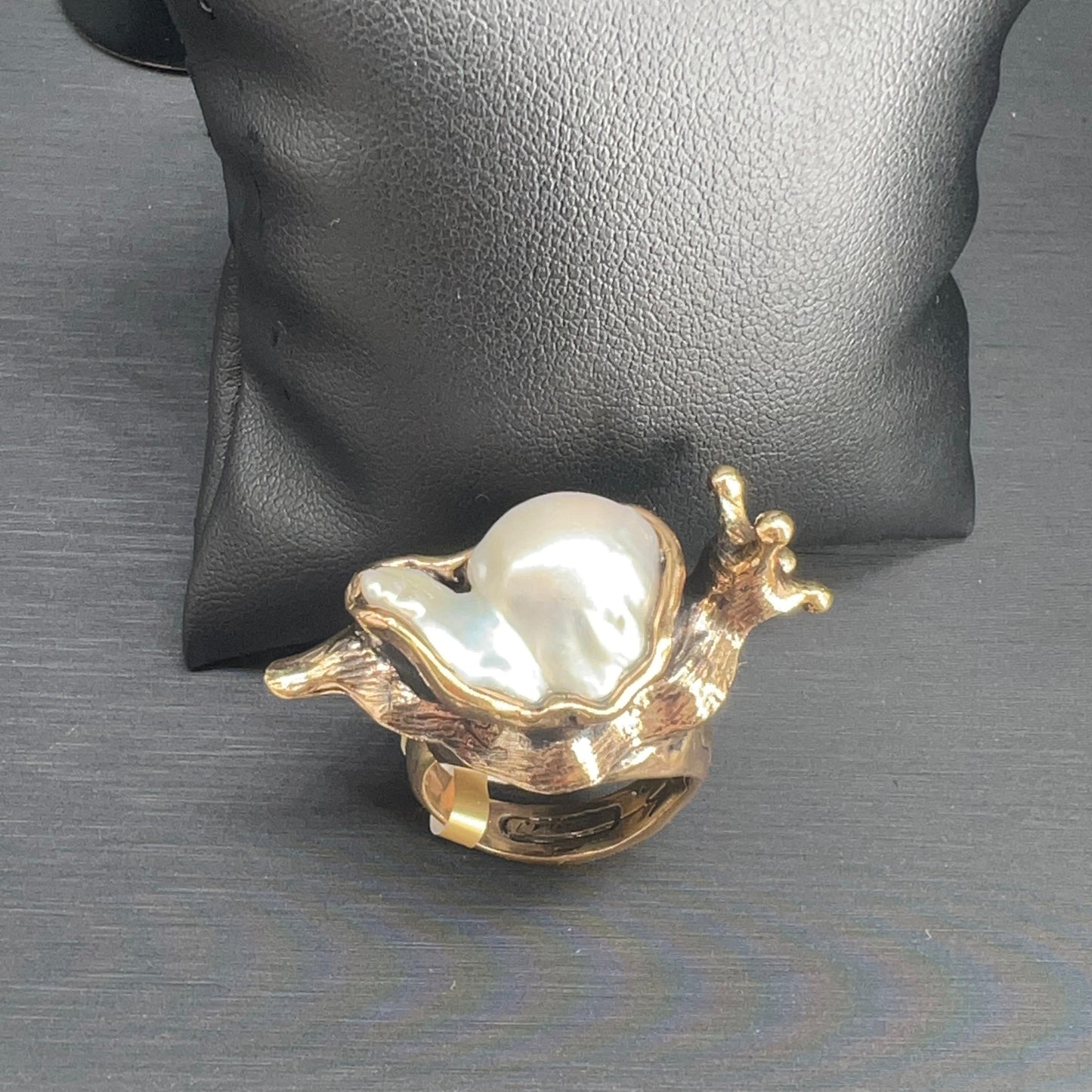 Anello Lumaca con Perla Scaramazza