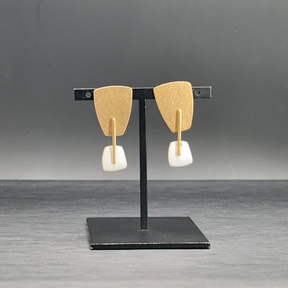 Orecchini Avorio e Oro