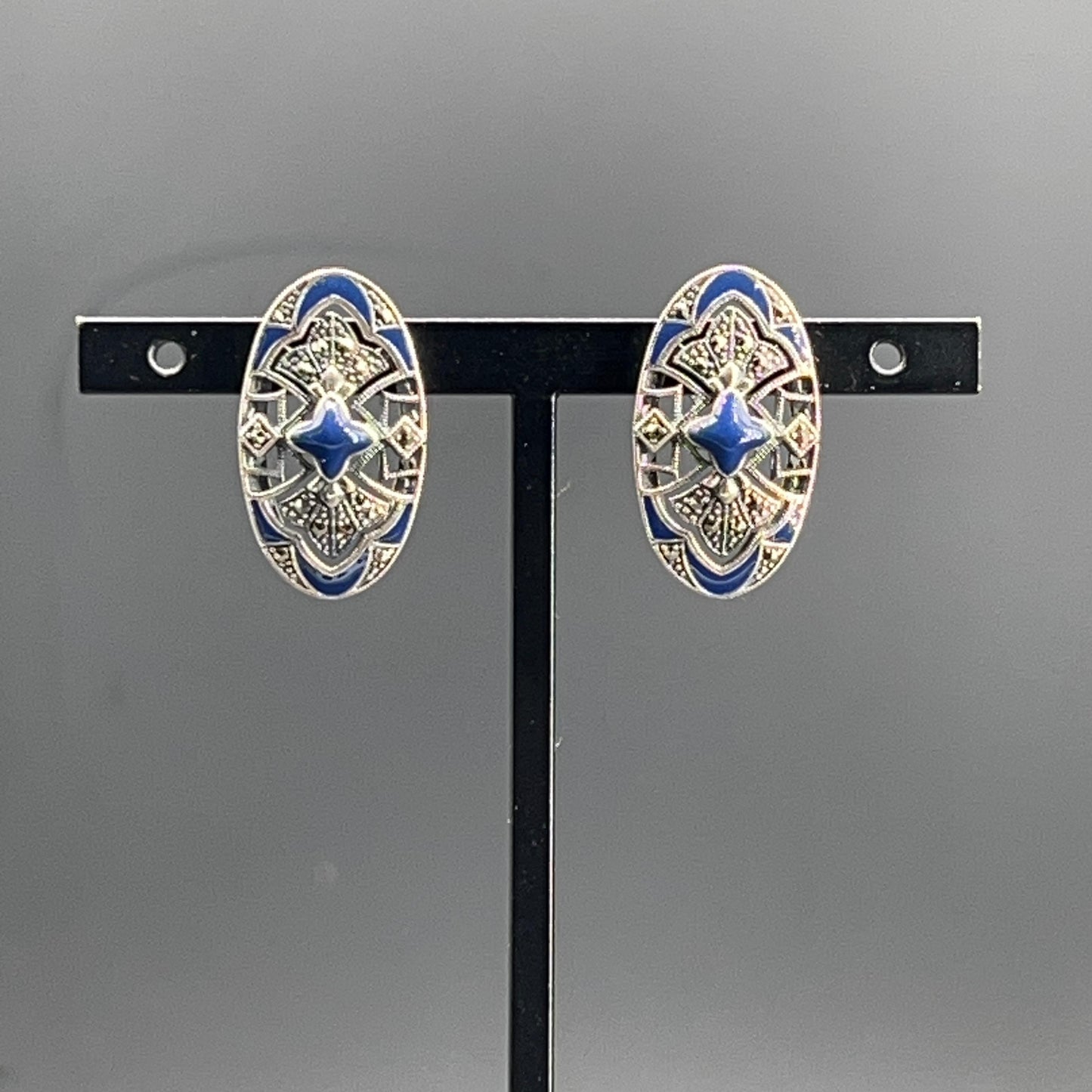 Orecchini Blu Moreschi