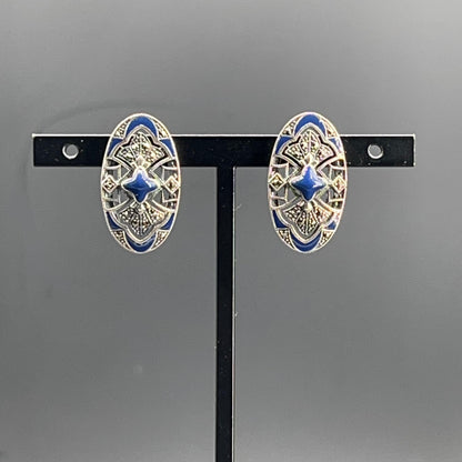 Orecchini Blu Moreschi