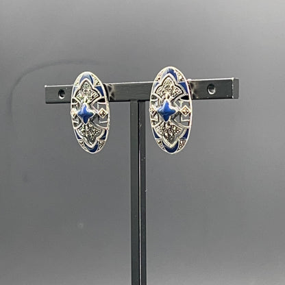 Orecchini Blu Moreschi