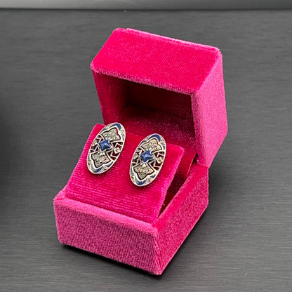 Orecchini Blu Moreschi