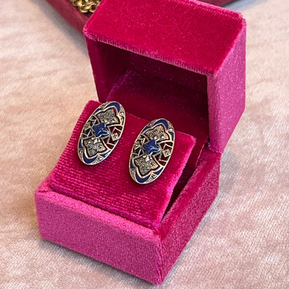 Orecchini Blu Moreschi