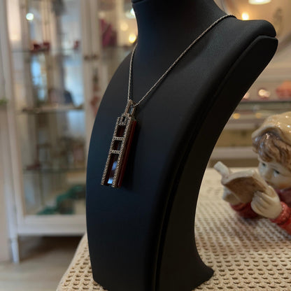 Collana Art Déco con Corniola e Marcassiti