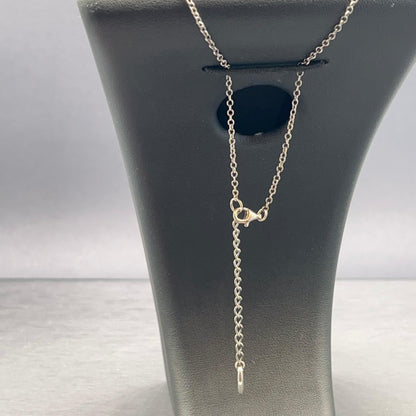 Collana Liberty con Giada e Smalto Blu