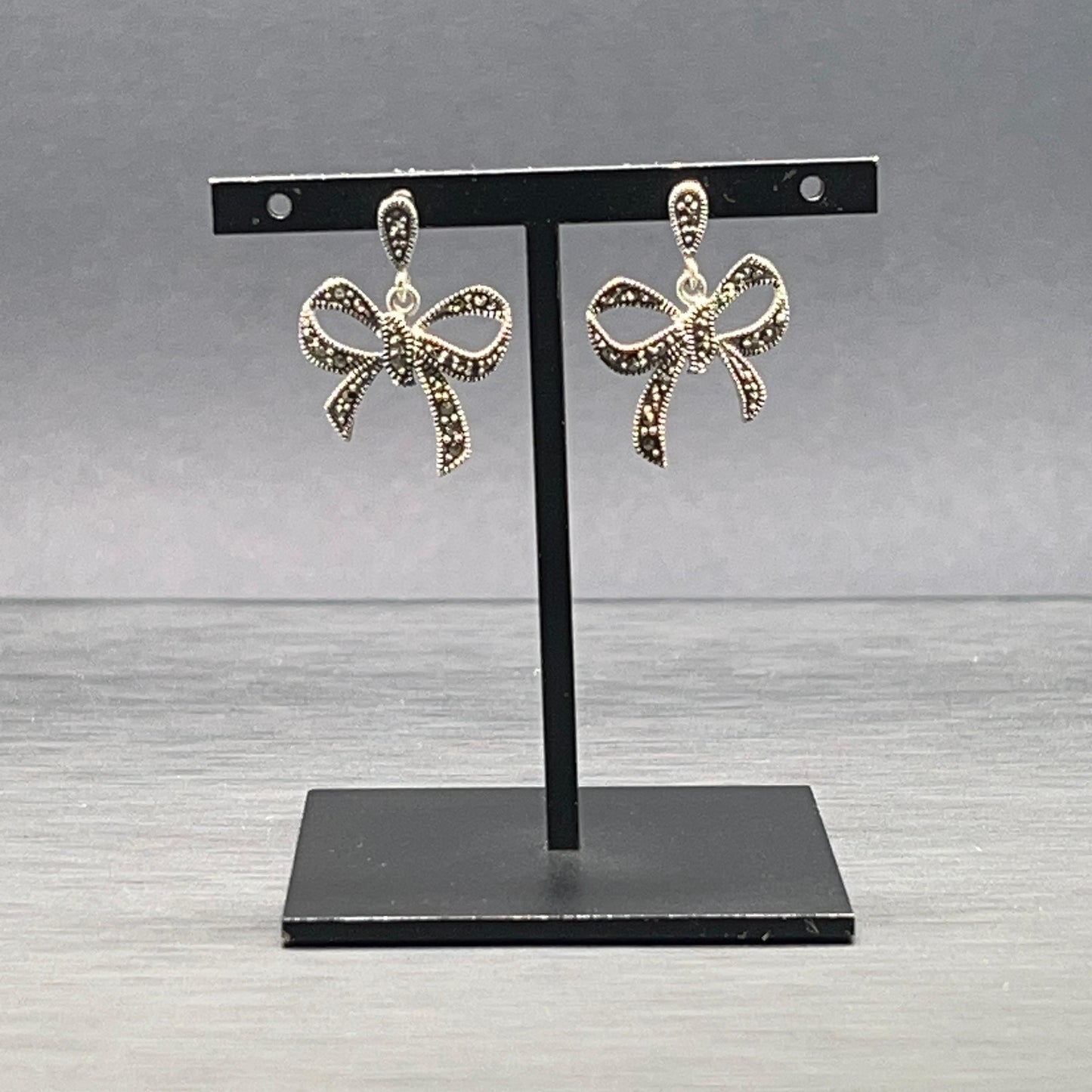 Orecchini Liberty a Fiocco con Marcassiti