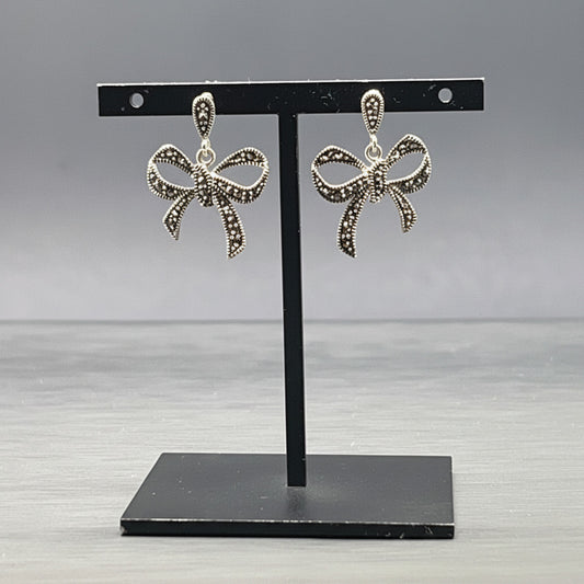Orecchini Liberty a Fiocco con Marcassiti
