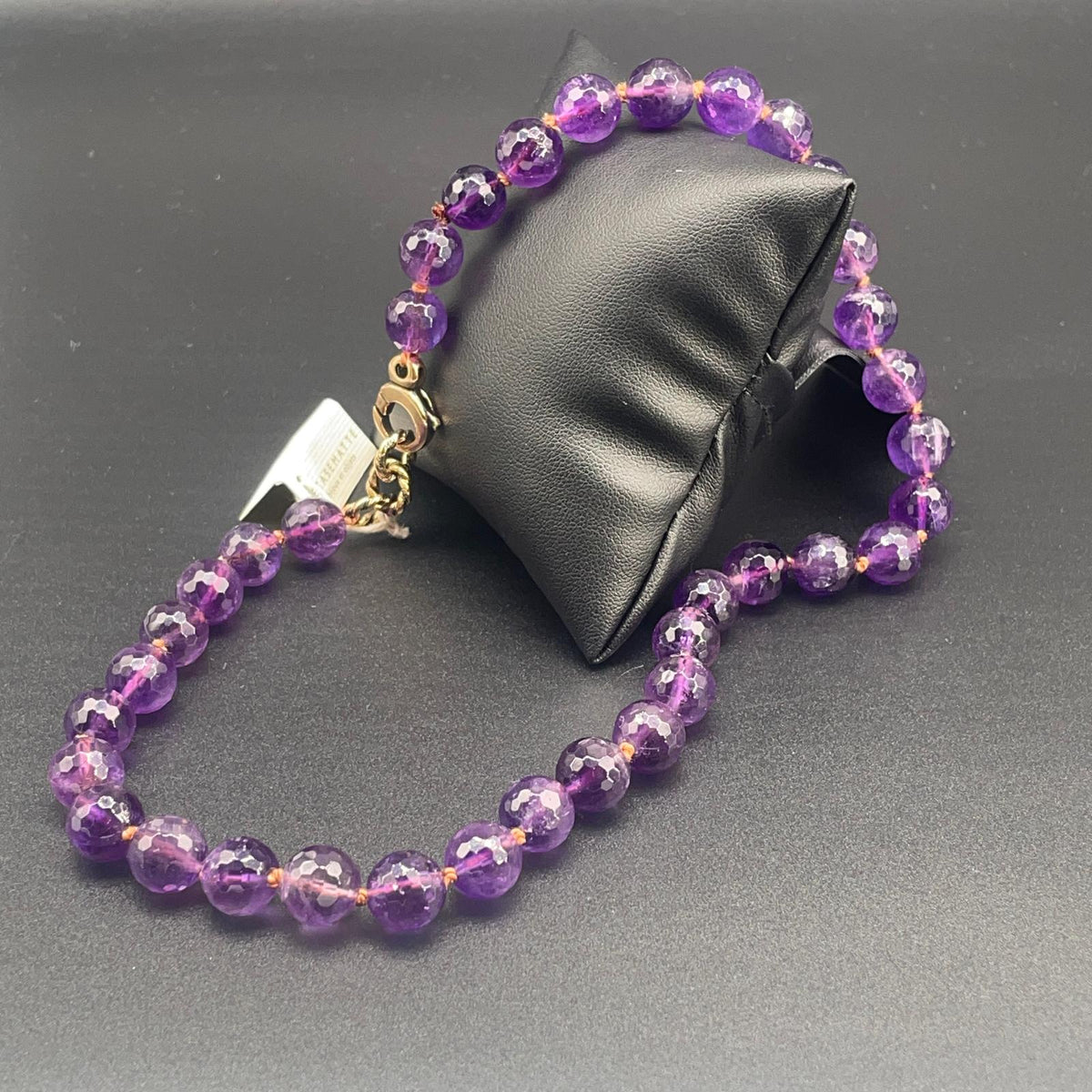 Collana in Ametista Sfaccettata