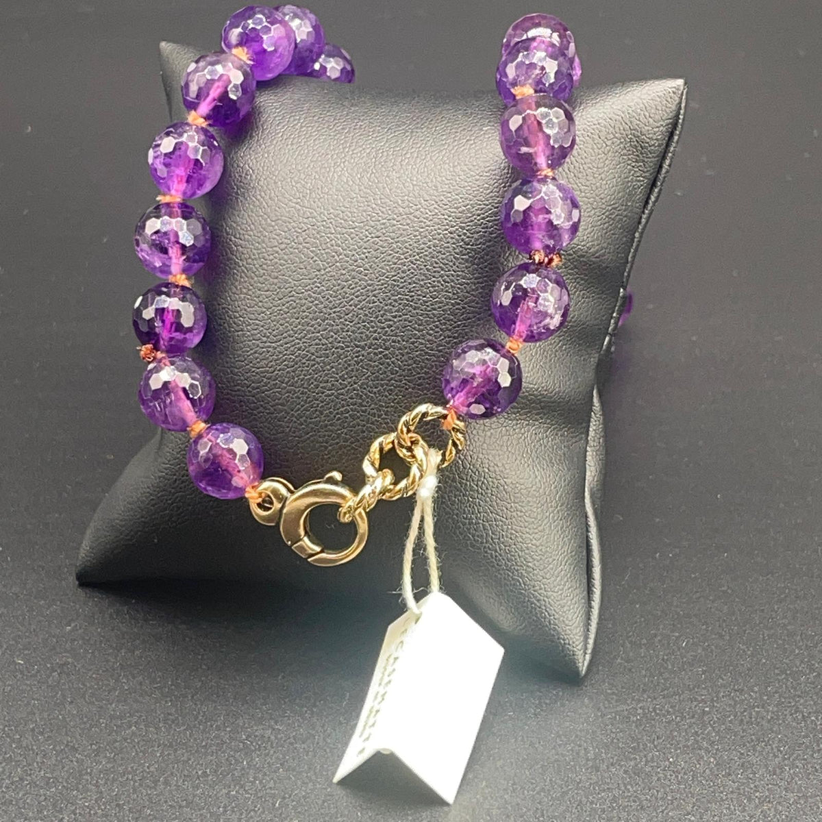 Collana in Ametista Sfaccettata