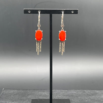 Orecchini Agata Orange
