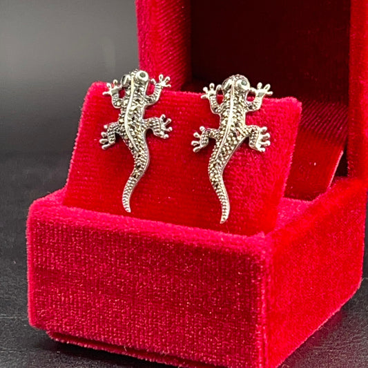 Orecchini Geco Argento