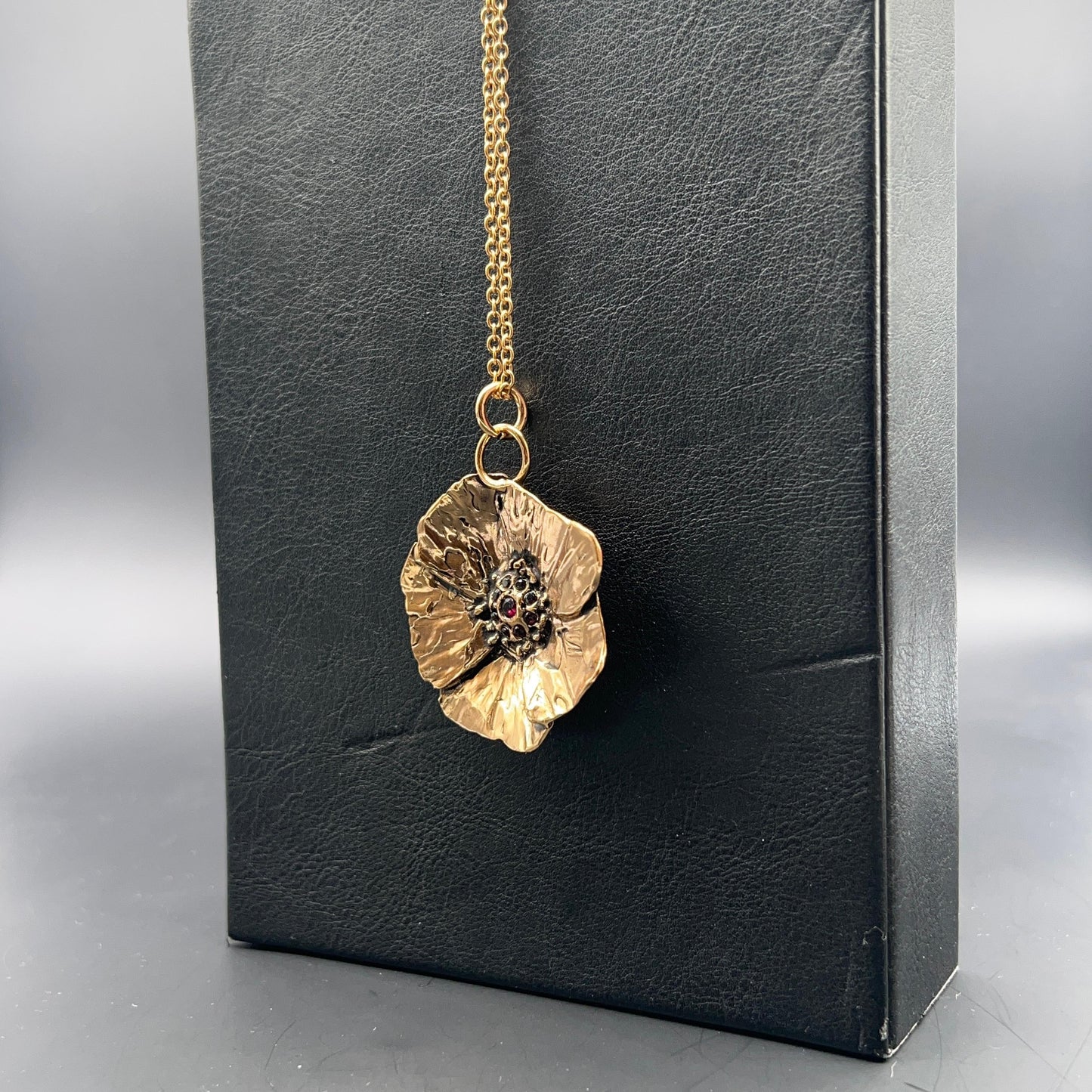 Collana Lunga Papavero