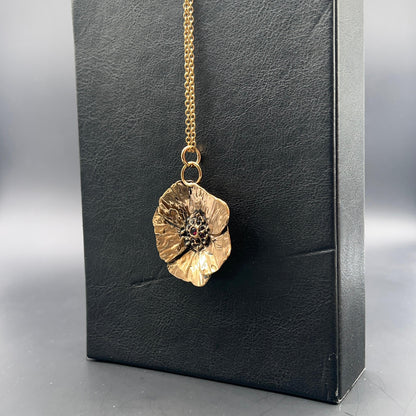 Collana Lunga Papavero