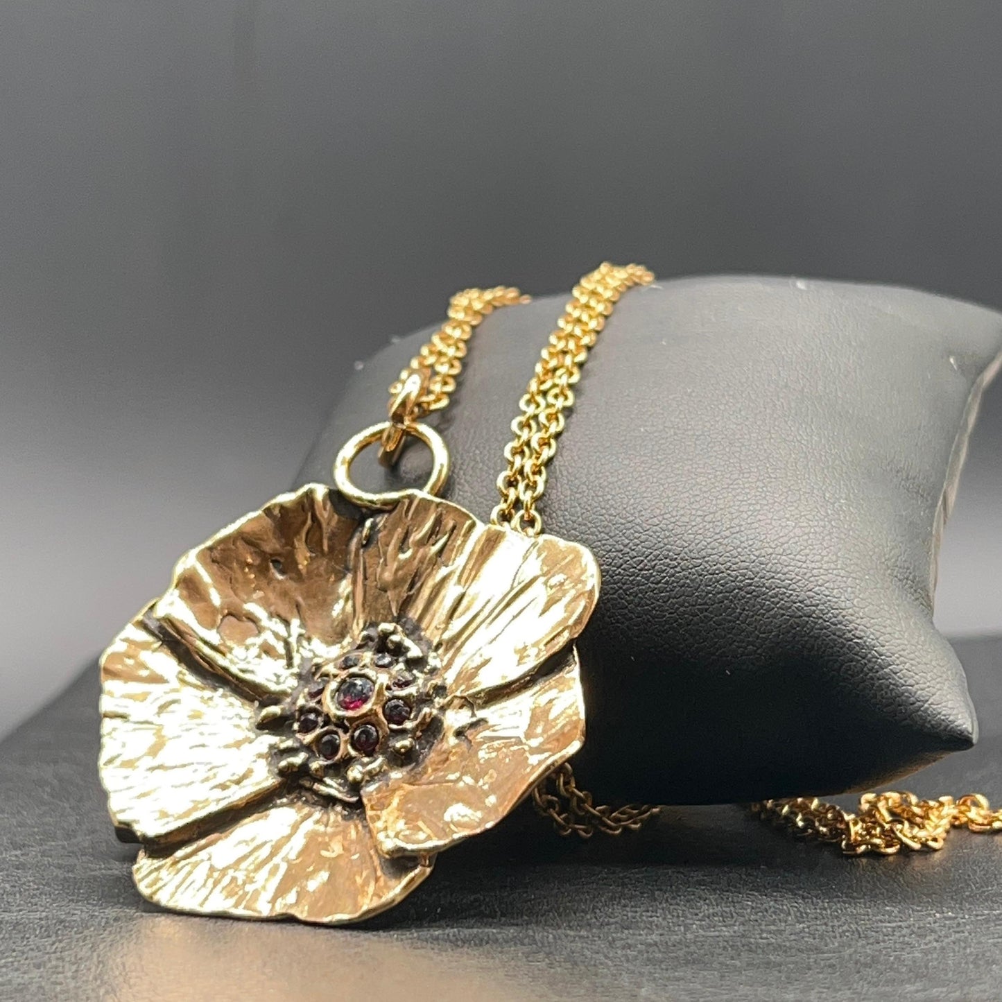 Collana Lunga Papavero