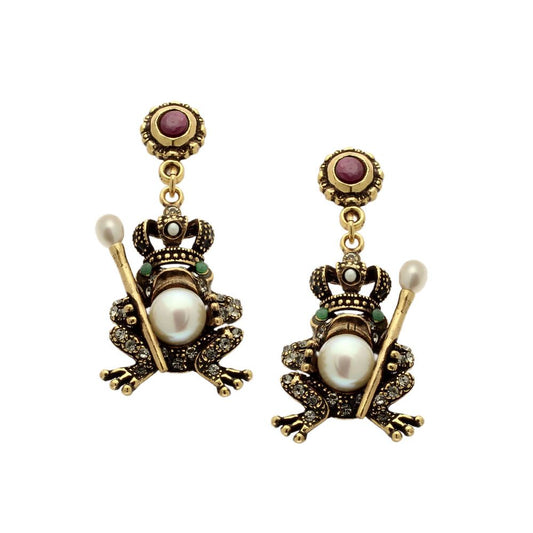 Orecchini Rana con Scettro (Codice: OE RS 001)