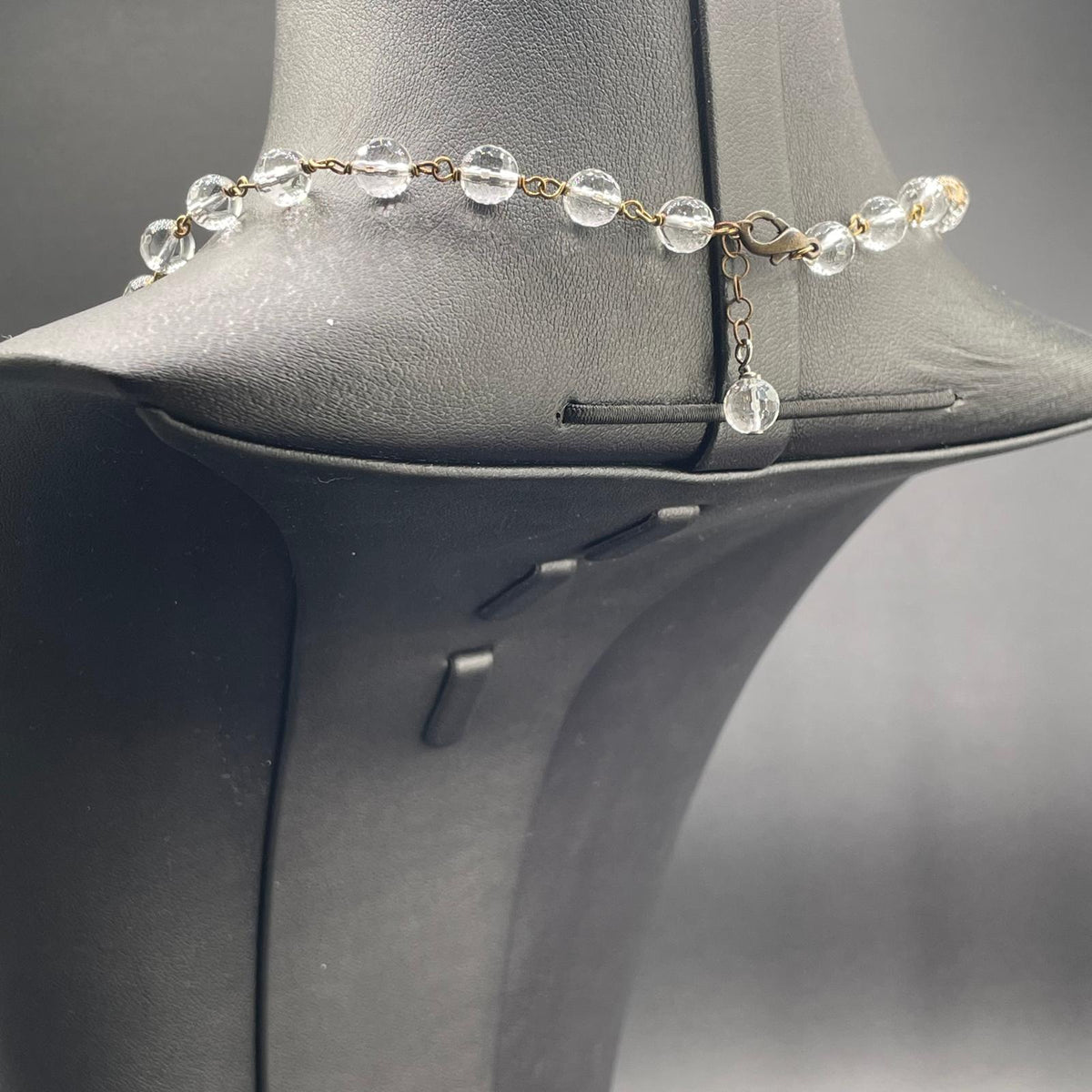 Moschettone e catena di prolunga della collana BonBon