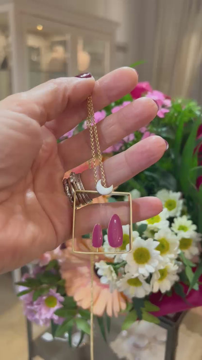 Collana Luna Fucsia