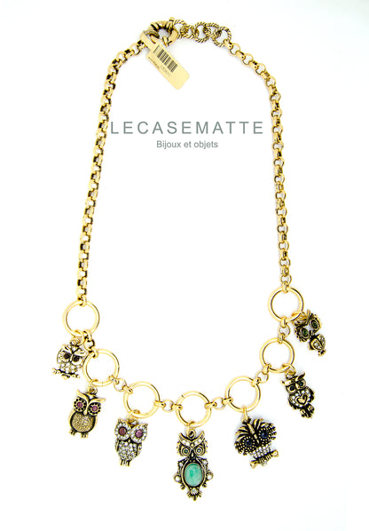 Collana Sette Gufi