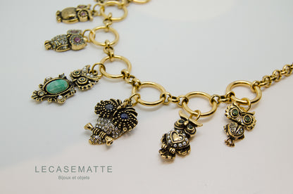 Collana Sette Gufi